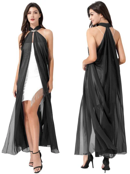 Simple Chiffon Shawl