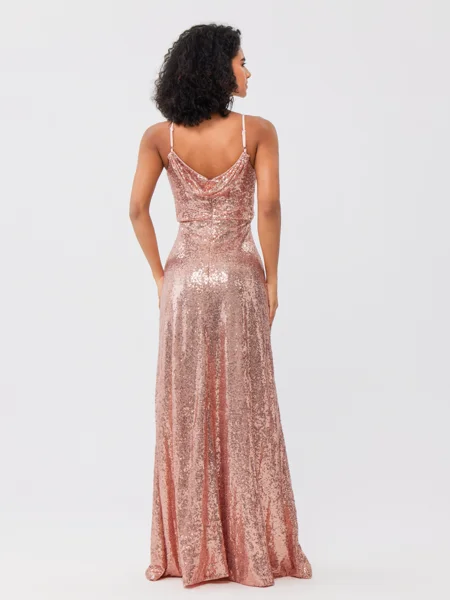 A-Line/Princess Sequins...