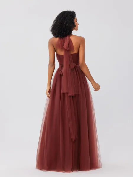 A-Line/Princess Tulle...