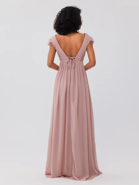 A-Line/Princess Chiffon...