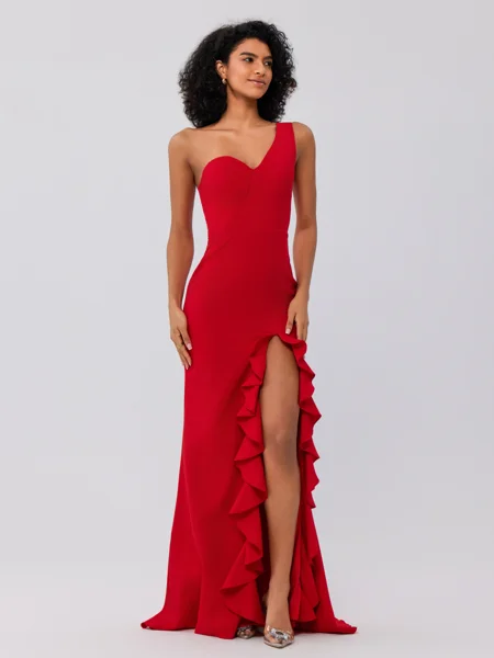 Sheath/Column Stretch Crepe...