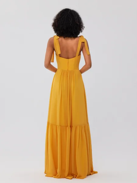 A-Line/Princess Chiffon...