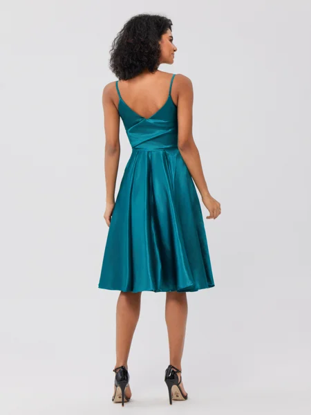 A-Line/Princess Silk Like...