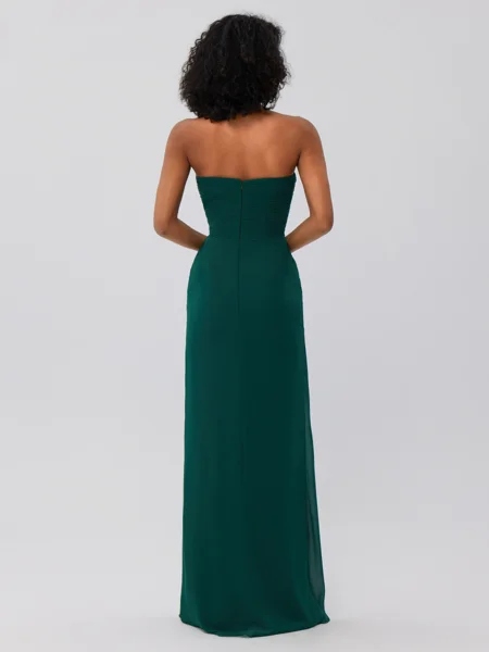 A-Line/Princess Chiffon...