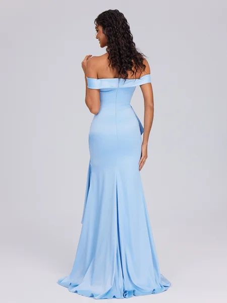 Sheath Off-the-Shoulder...