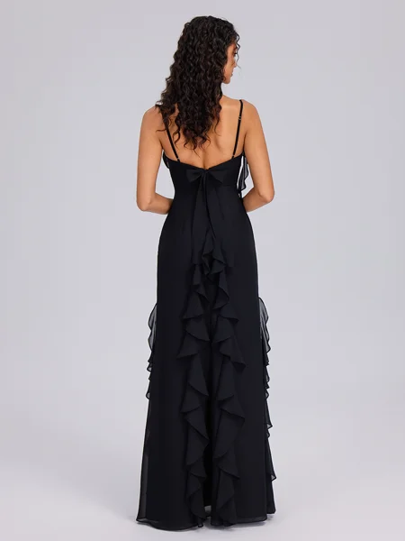 Sheath Spaghetti Straps...