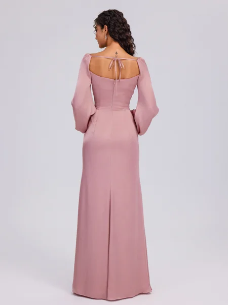 Sheath Cowl Long Sleeves...