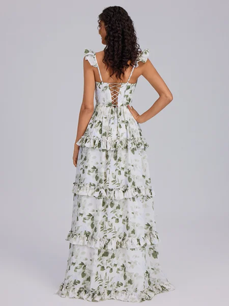 A-line Straps Cascading...