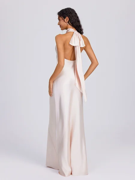 Sheath Halter Bow...