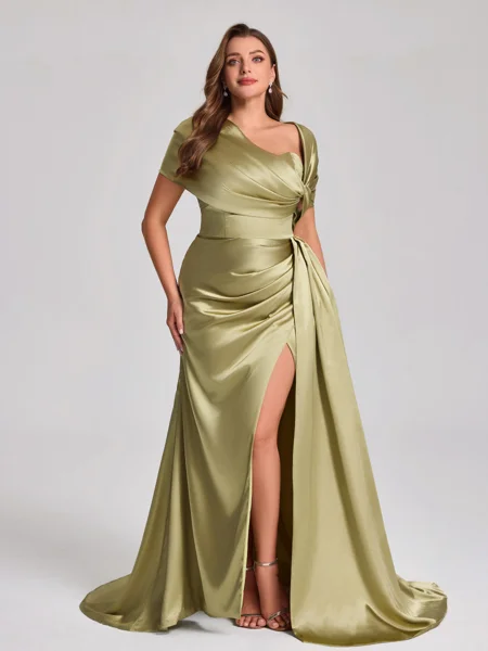 Sheath Off-the-Shoulder...