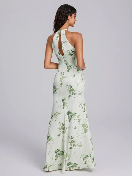 Sheath V-neck Pleated...