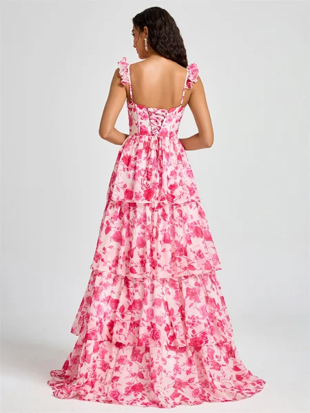 A-line Straps Cascading...