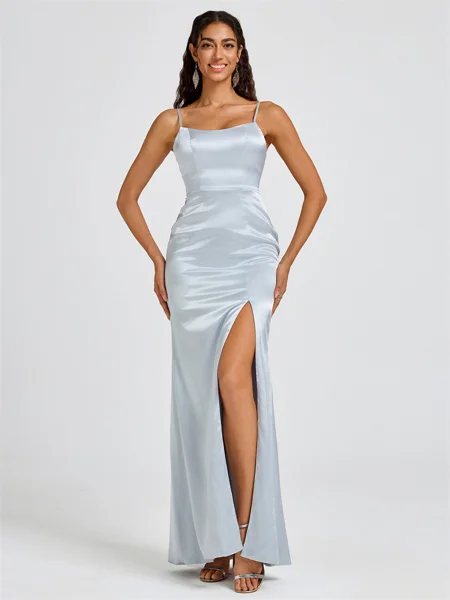 Sheath Spaghetti Straps...