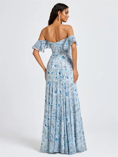 Sheath Off-the-Shoulder...