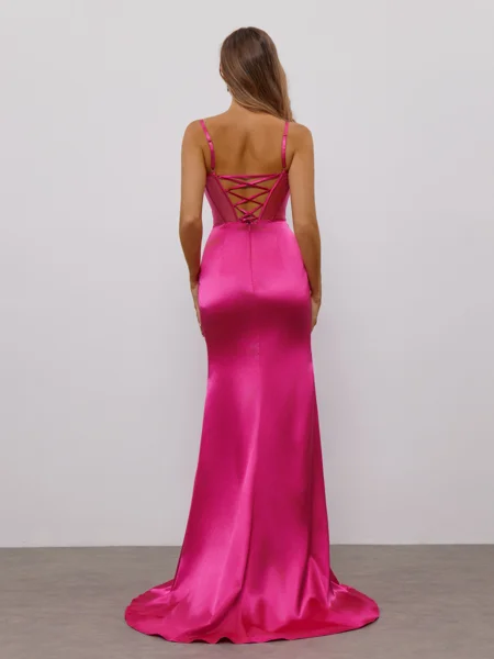 Sheath Spaghetti Straps...