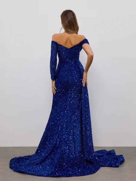 Sheath Off-the-Shoulder...