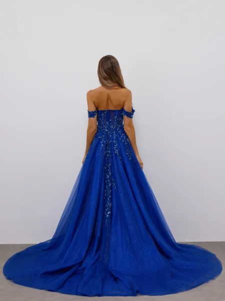 A-line Off-the-Shoulder...