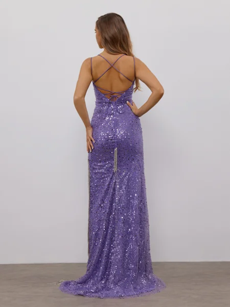 Sheath Spaghetti Straps...