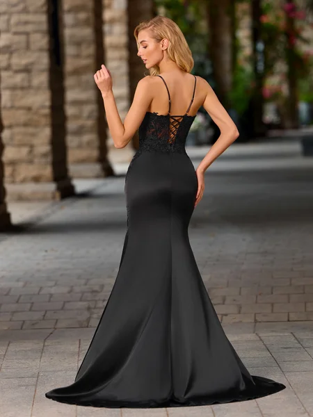 Sheath Spaghetti Straps...