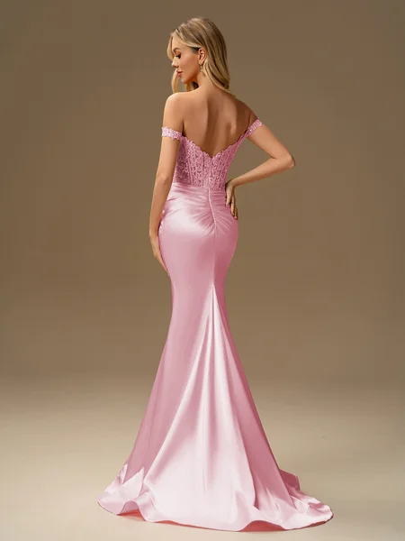 Sheath Off-the-Shoulder...