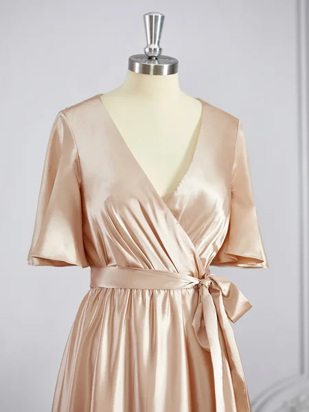 A-Line/Princess V-neck...