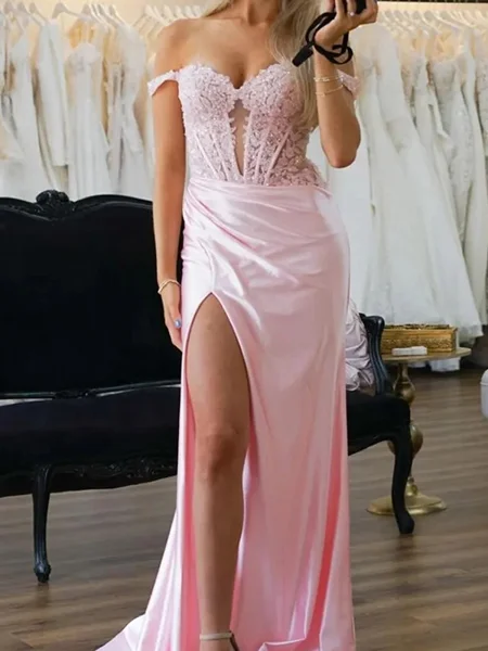 Sheath Off-the-Shoulder...