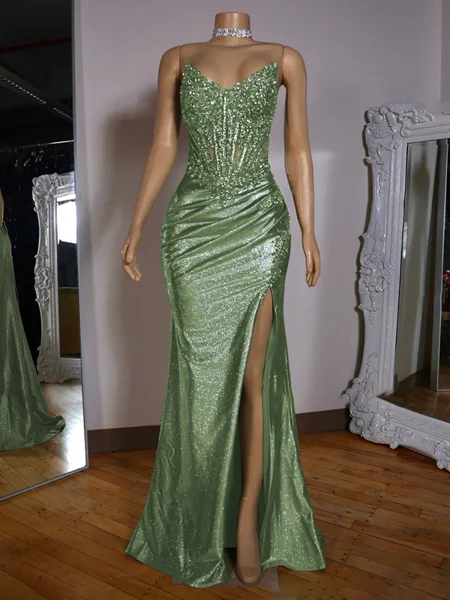 Sheath Sweetheart Pleated...