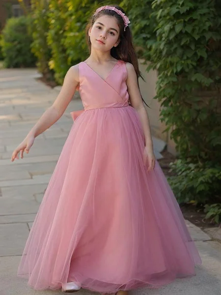 A-Line/Princess V-neck...