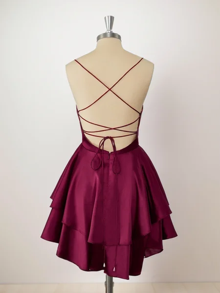 A-line Silk Like Satin...