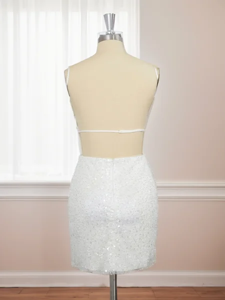 Sheath Lace Spaghetti...