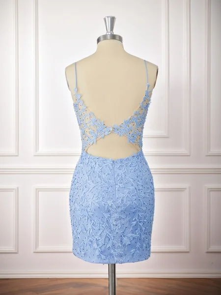 Sheath Tulle Spaghetti...