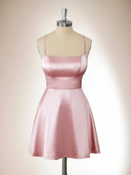 A-line Silk Like Satin...