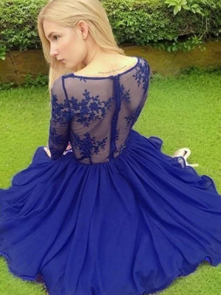 A-Line/Princess V-neck...