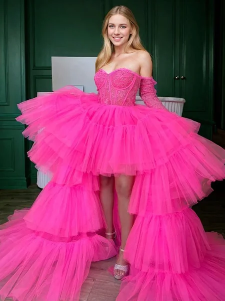 A-line/Princess Tulle...