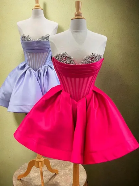 A-line Sweetheart Beading...