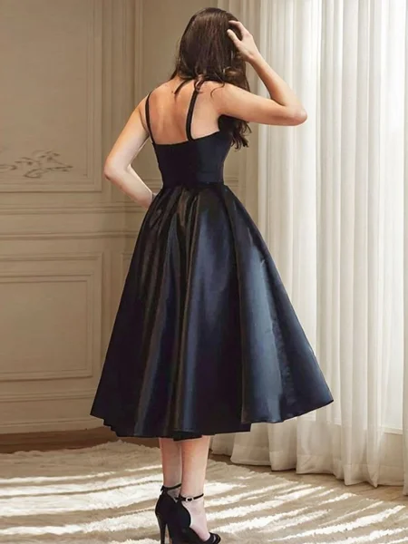 A-line Sweetheart Ruffles...