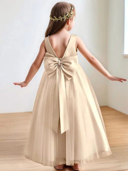 A-line Scoop Beading...