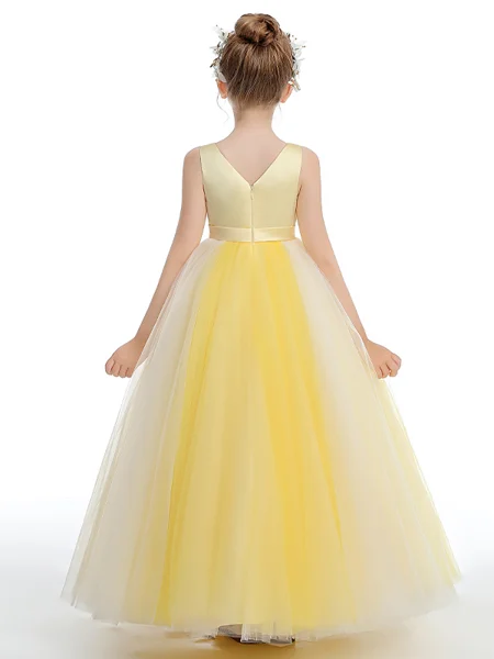 Ball Gown V-neck...