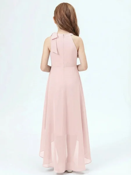 A-line Scoop Bowknot...