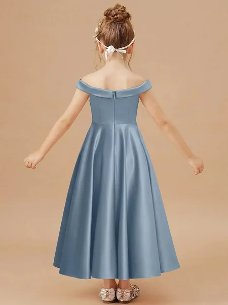 A-line Off-the-Shoulder...