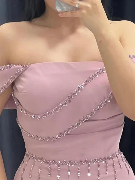 Sheath Off-the-Shoulder...