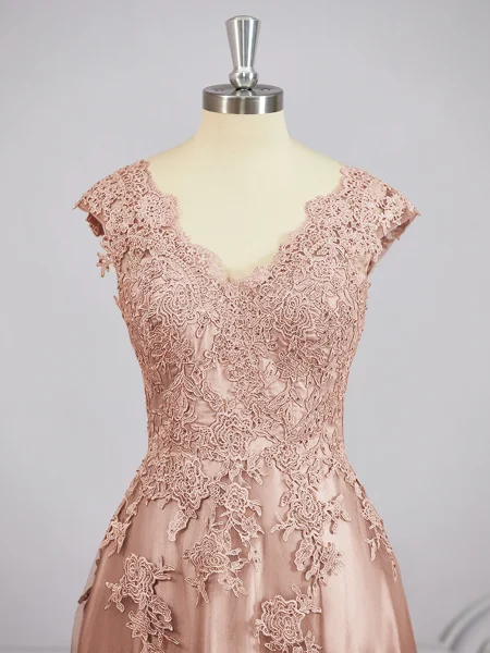 A-Line/Princess V-neck...