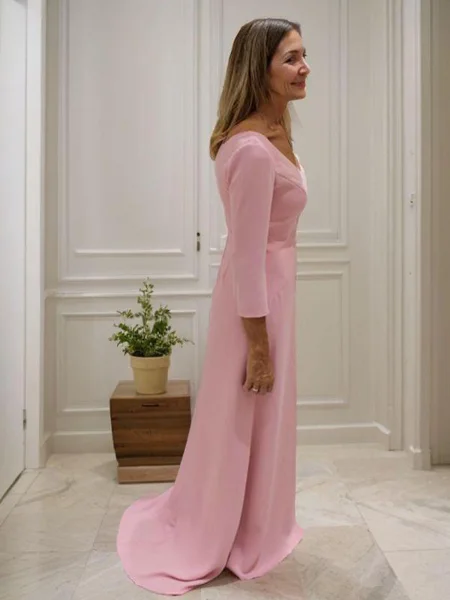 A-Line/Princess V-neck...