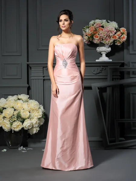 A-Line/Princess Strapless...