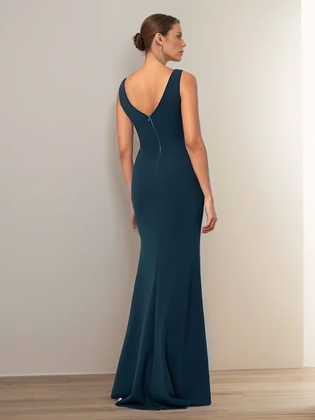 Sheath/Column Stretch Crepe...