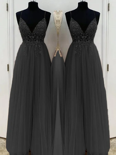 A-Line/Princess V-neck...