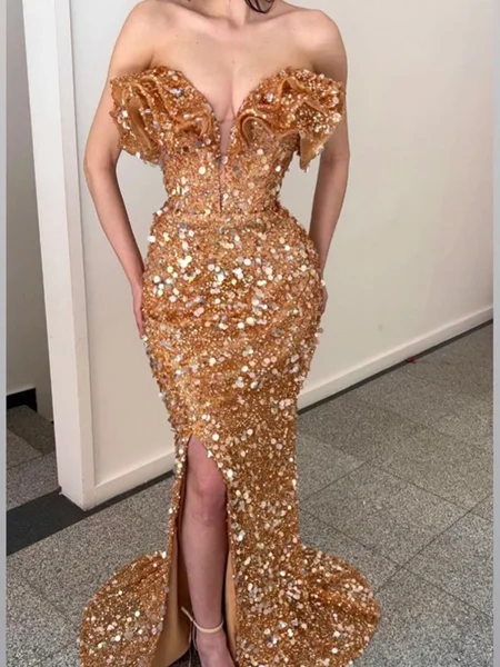 Sheath Sweetheart Sequin...