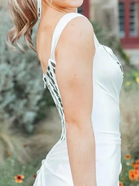 Sheath Silk Like Satin One...