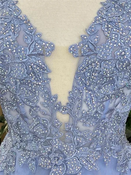 A-line Spaghetti Straps...