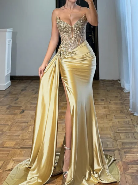 Sheath Sweetheart Sequin...